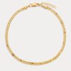 Body Lili Claspe | Figaro Anklet Gold