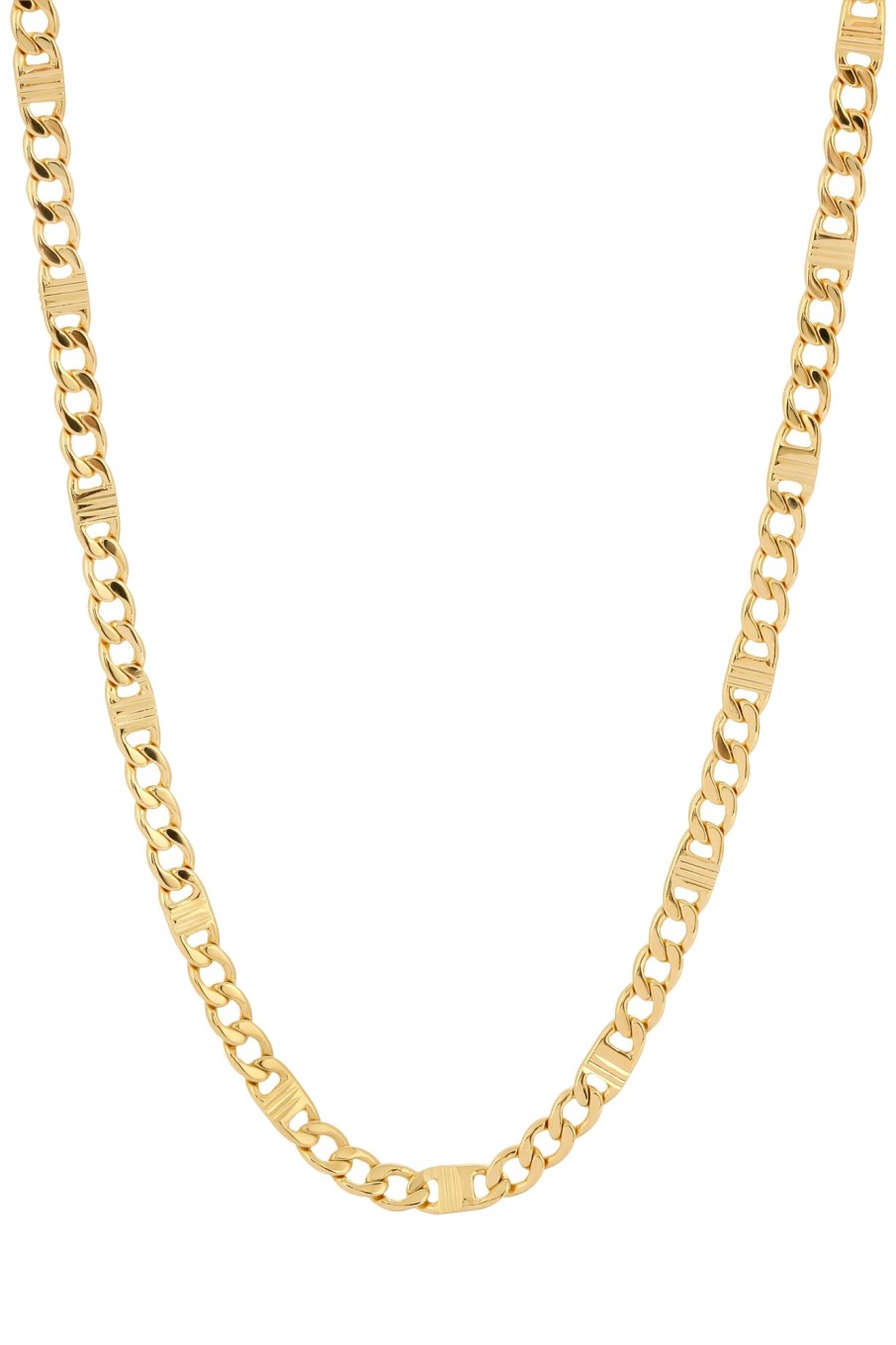 Necklaces Lili Claspe | Figaro Chain Gold