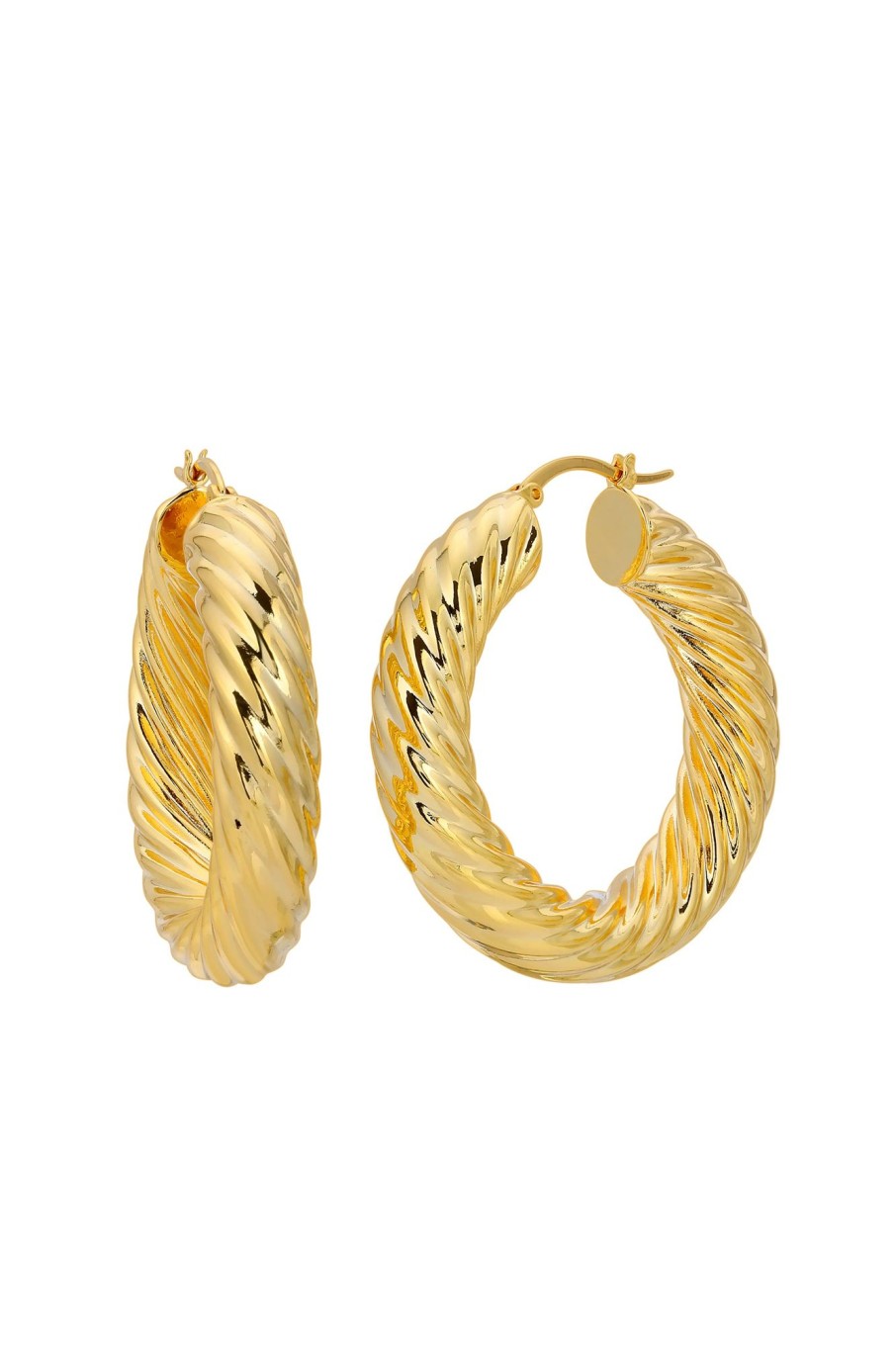 Earrings Lili Claspe | Large Gina Hoops