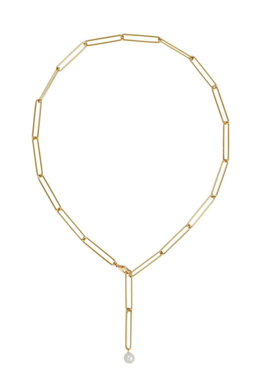 Necklaces Lili Claspe | Mimi Link Necklace Gold