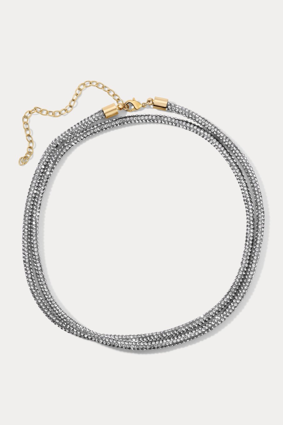 Necklaces Lili Claspe | Silver Raya Wrap Necklace Gold