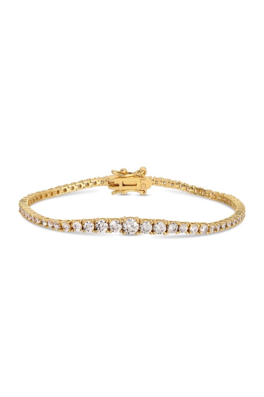 Tennis Lili Claspe | Gradient Amina Tennis Bracelet