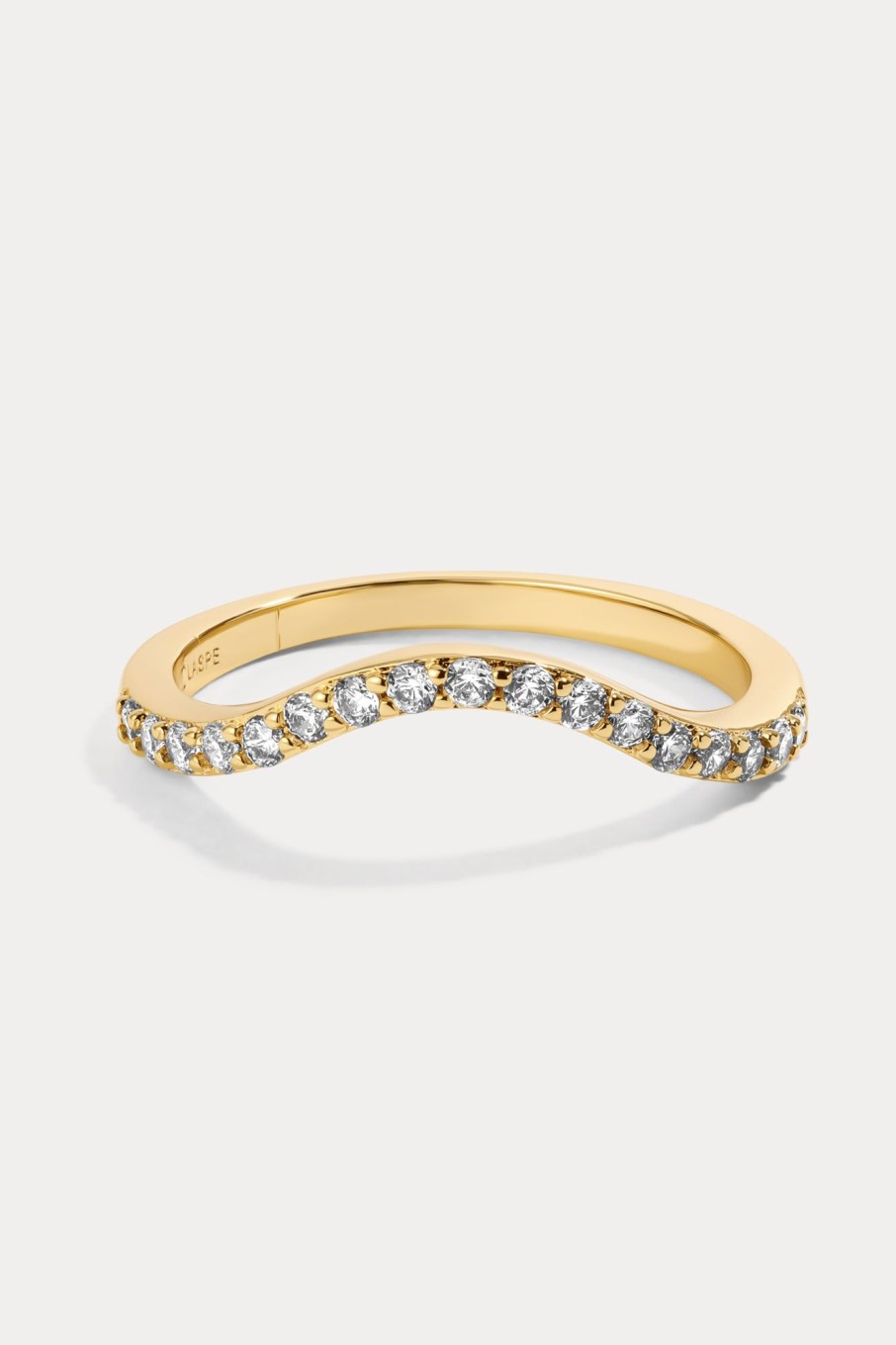 Rings Lili Claspe | Pave Curve Ring