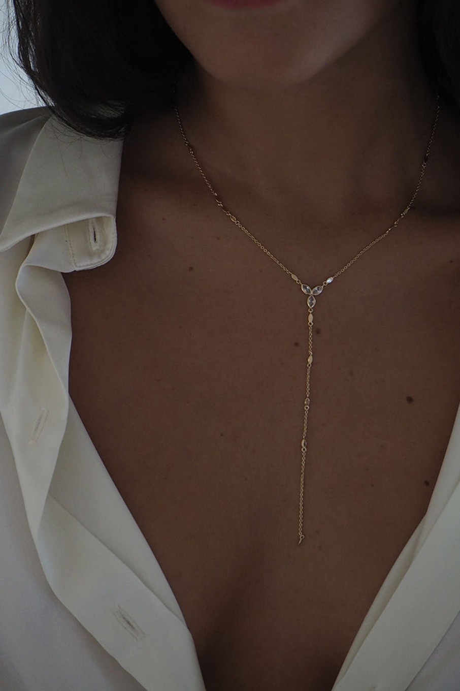 Necklaces Lili Claspe | Flora Lariat