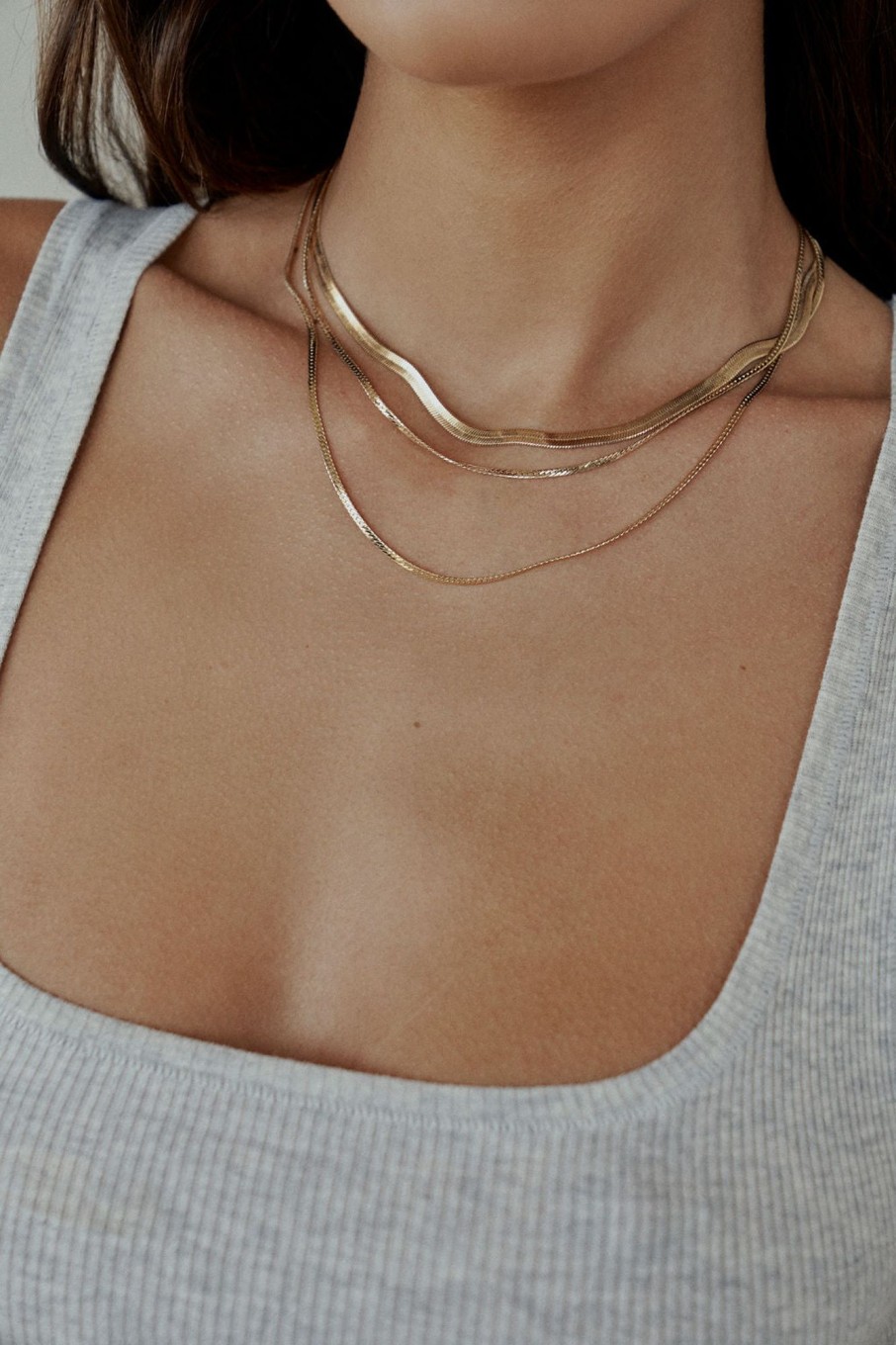 Necklaces Lili Claspe | Small Reggie Chain