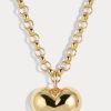 Necklaces Lili Claspe | Bubble Heart Necklace