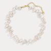 Body Lili Claspe | Beatrice Pearl Anklet Gold