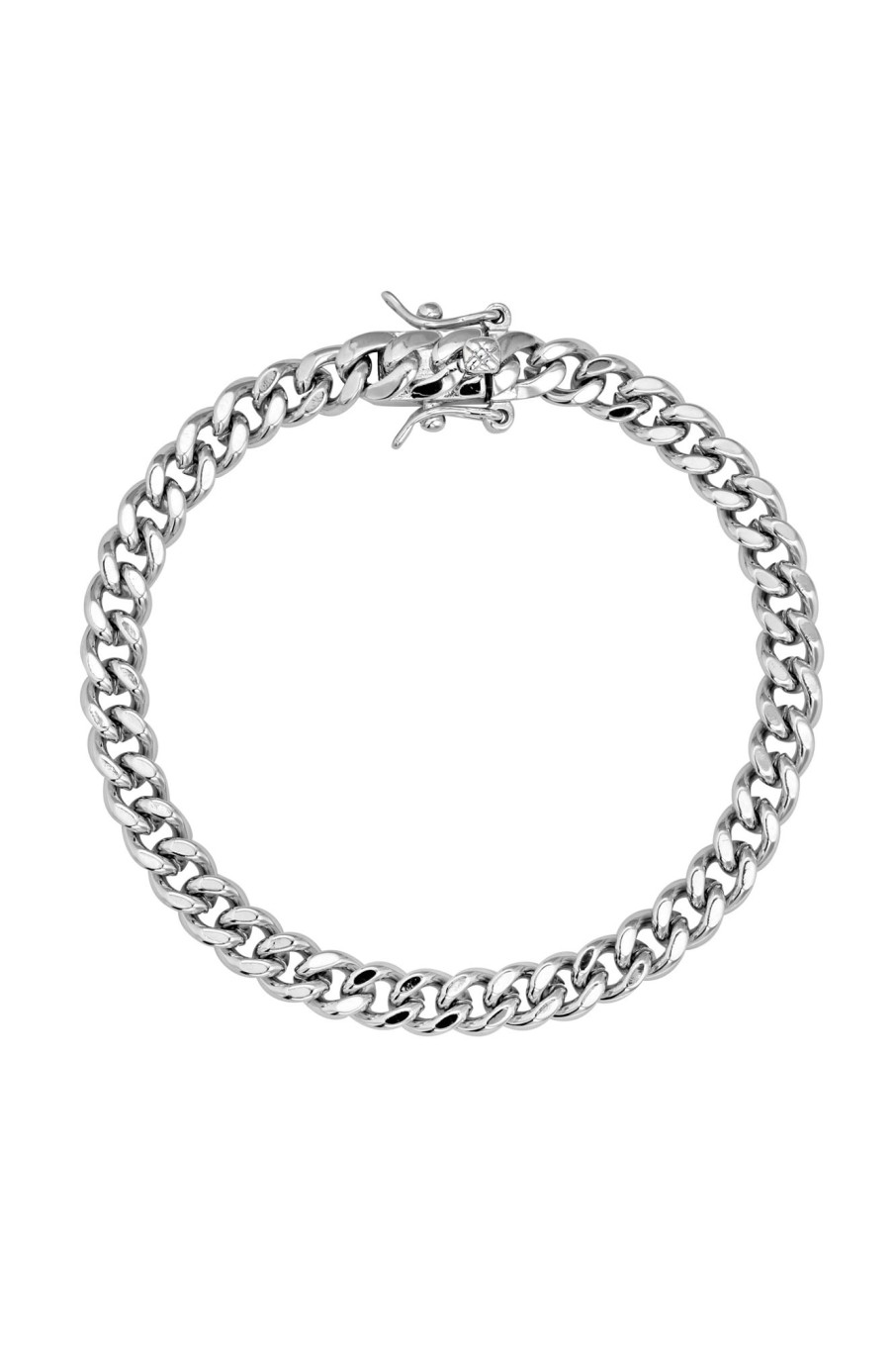 Bracelets Lili Claspe | Smooth Celine Curb Link Bracelet