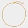 Body Lili Claspe | Tiny Curb Link Anklet