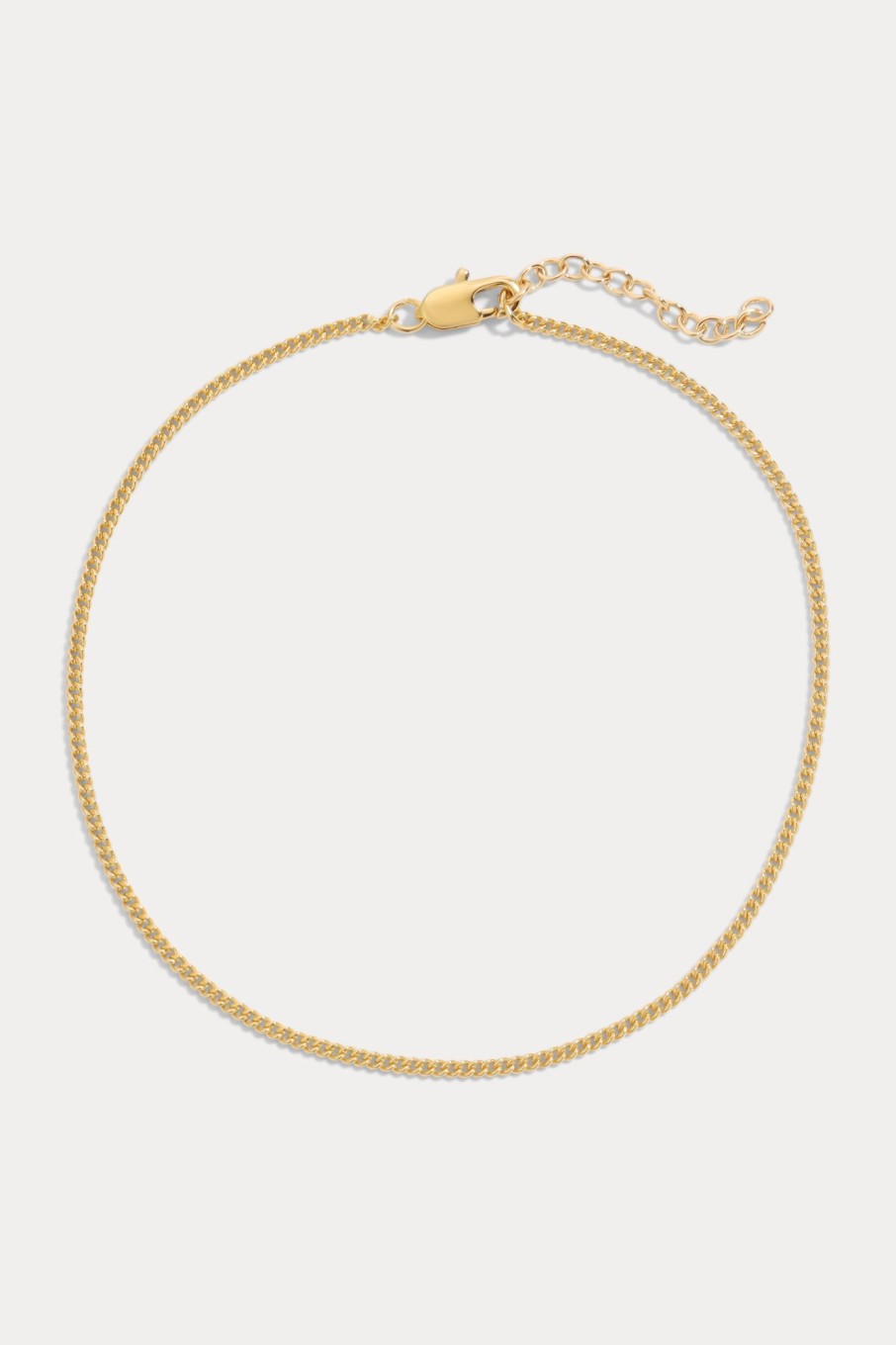 Body Lili Claspe | Tiny Curb Link Anklet