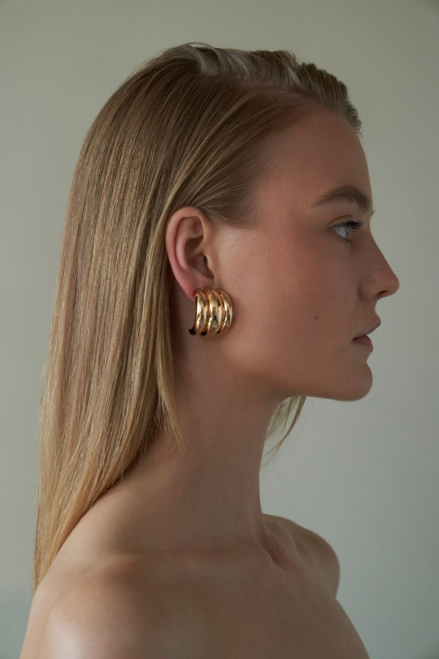 Earrings Lili Claspe | Large Elsa Clip-On Earrings