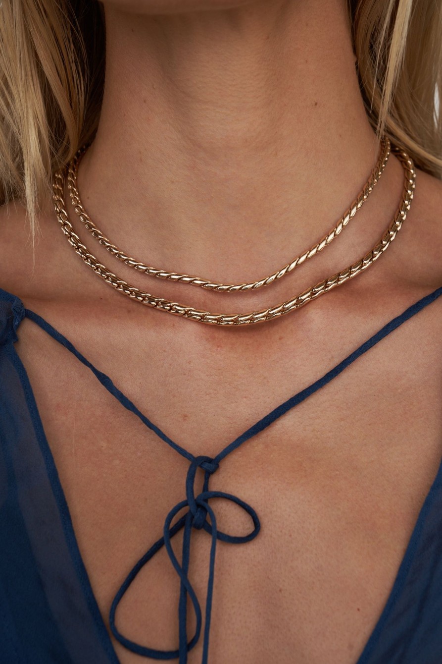 Necklaces Lili Claspe | Small Bruna Chain