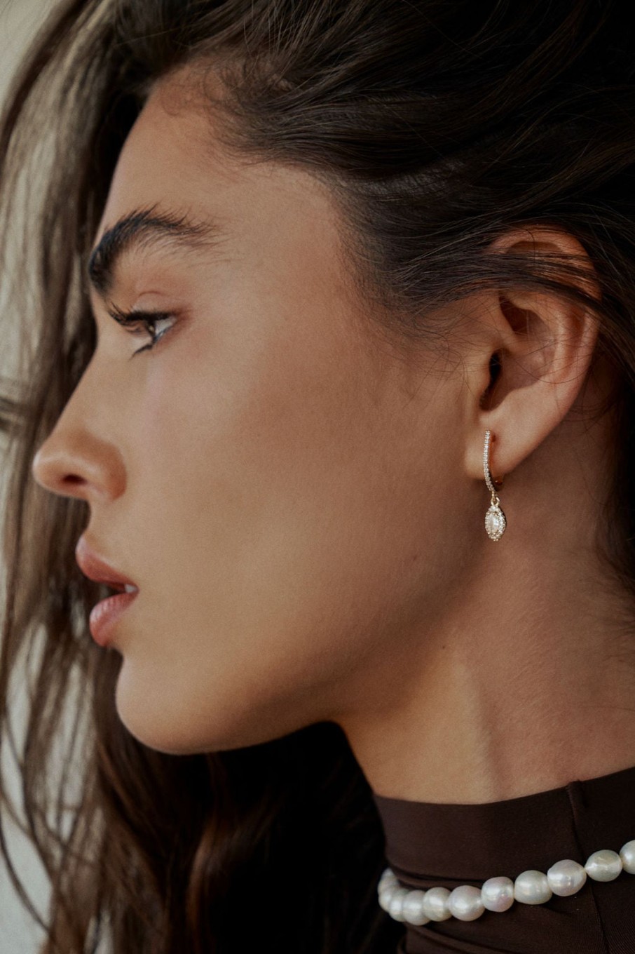 Earrings Lili Claspe | Marquise Jas Hoops