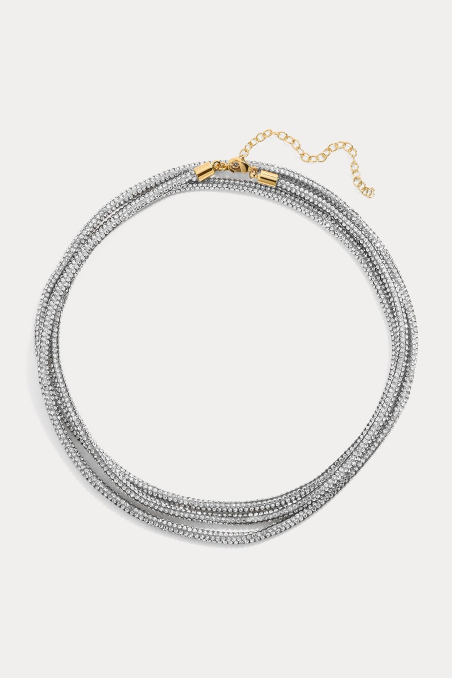 Necklaces Lili Claspe | Silver Raya Triple Wrap Necklace Gold