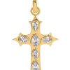 Necklaces Lili Claspe | Gothic Cross Charm