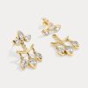 Earrings Lili Claspe | Aurora Ear Jacket And Stud Earrings