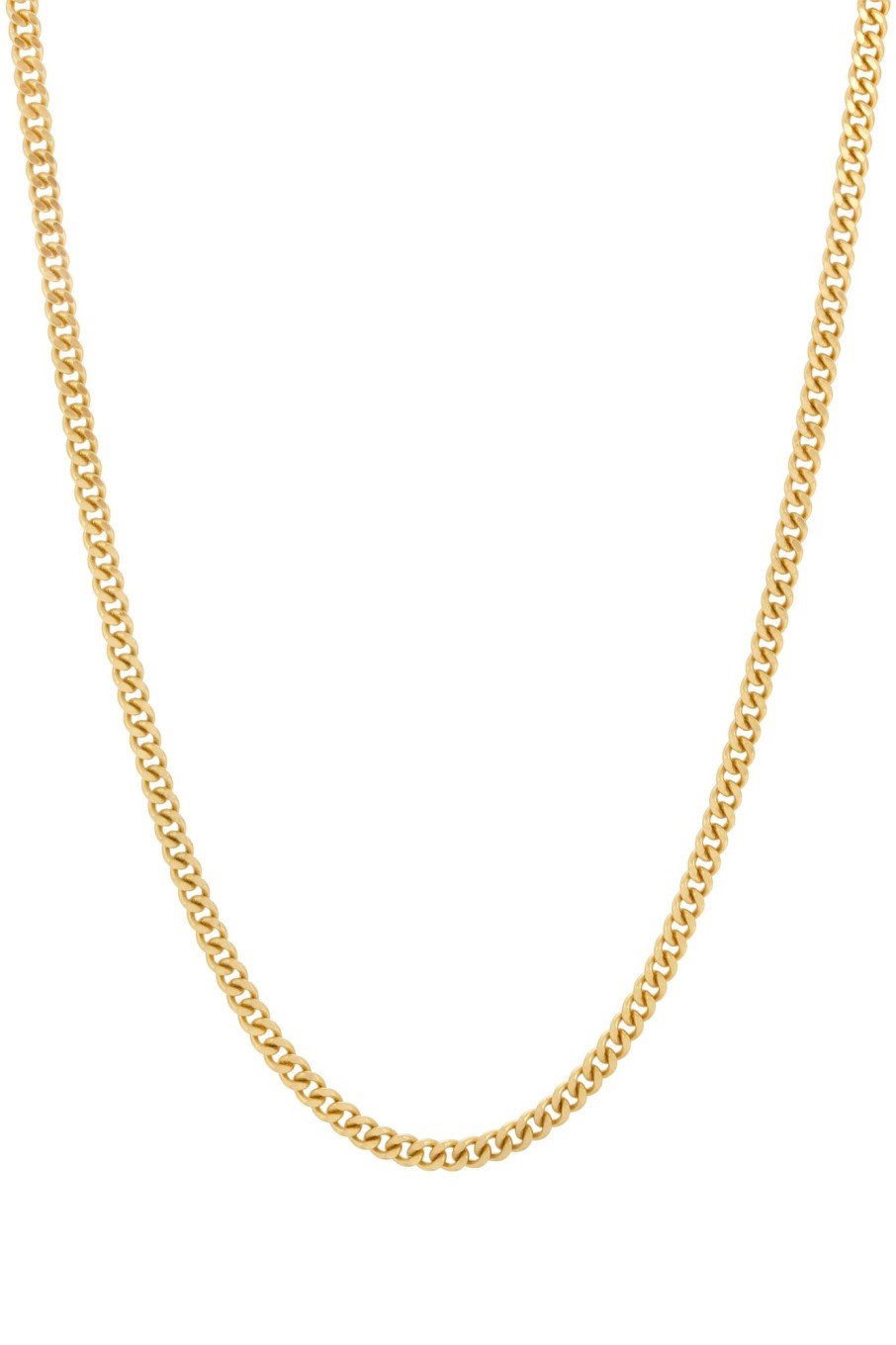 Necklaces Lili Claspe | Curb Link Chain Gold