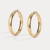 Earrings Lili Claspe | Large Raissa Hoops