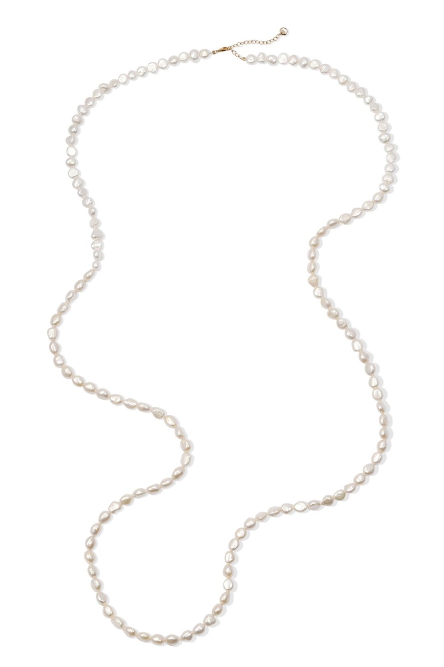 Necklaces Lili Claspe | Blair Pearl Wrap Gold