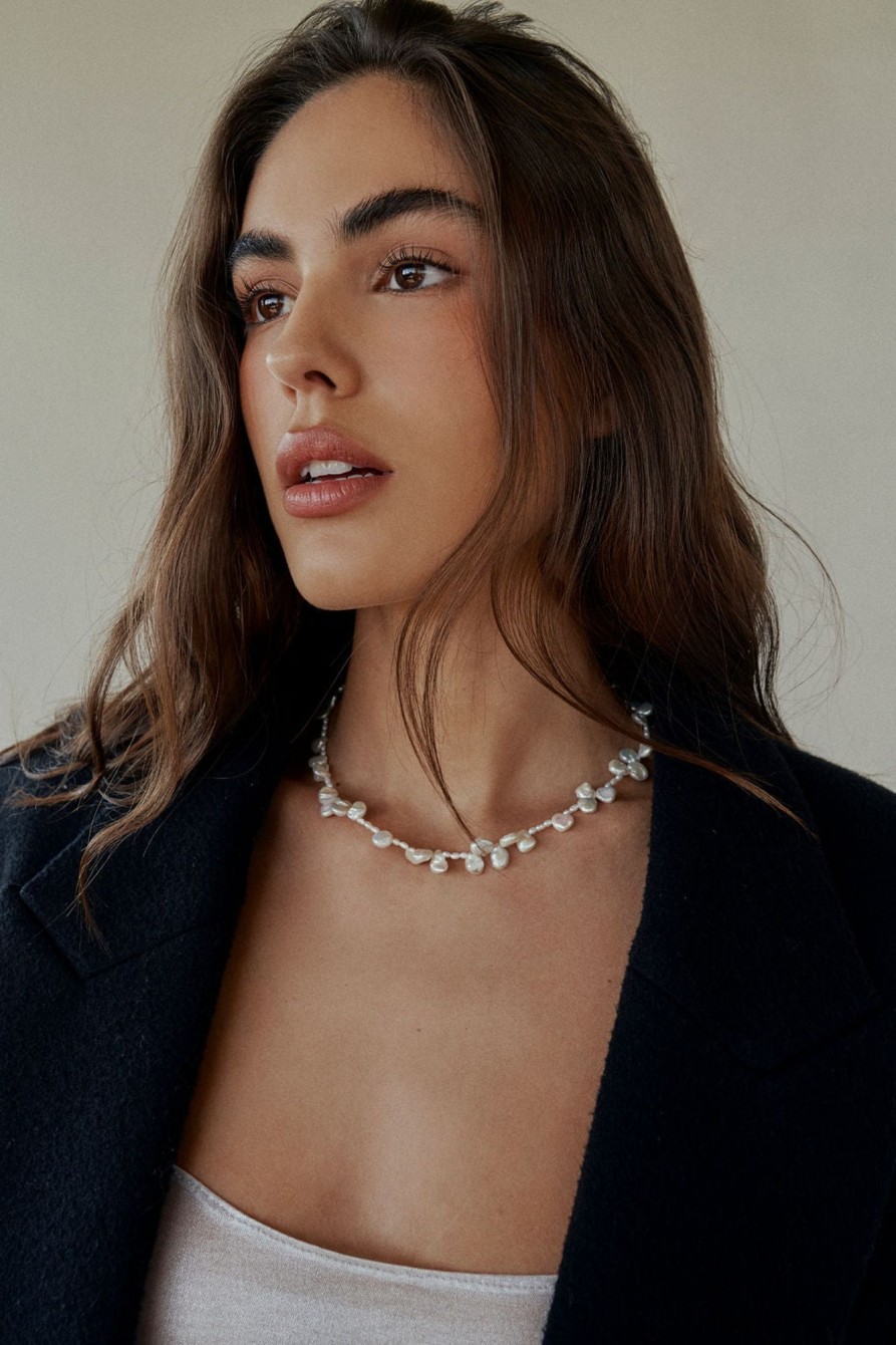 Necklaces Lili Claspe | Mia Mia Pearl Necklace